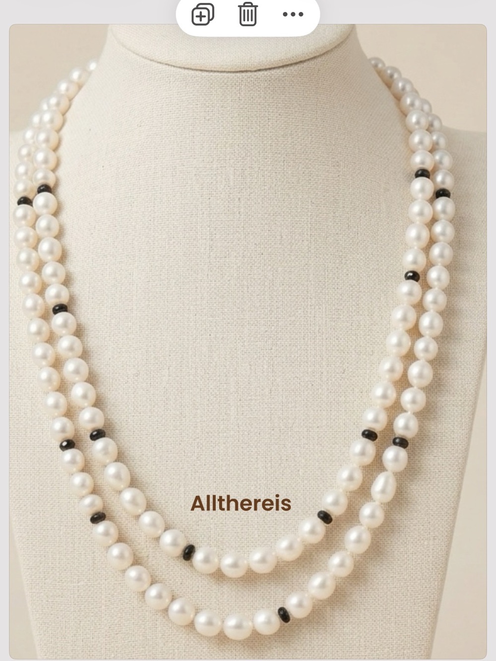 πPearl strand necklace HOST PICK!π - Picture 5 of 16